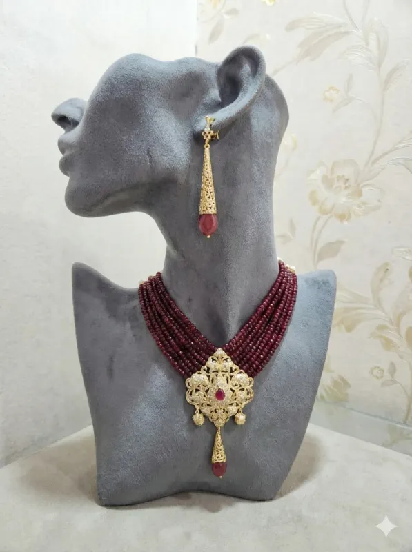 Parure Larme de Rubis