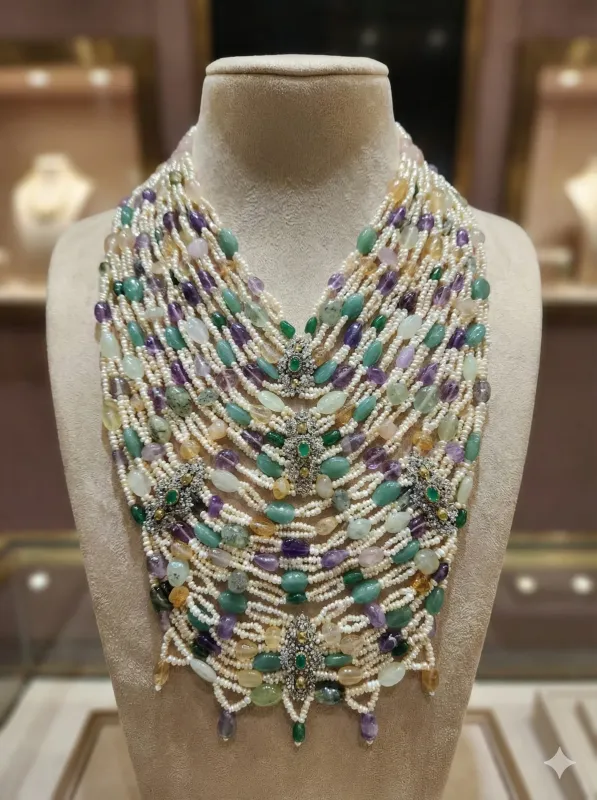 Parure Jawhar Multicolore